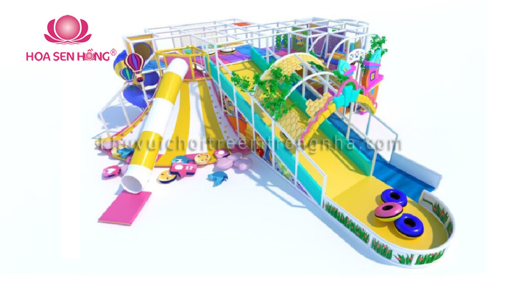 Thiết kế Nhà liên hoàn trong nhà siêu dễ thương