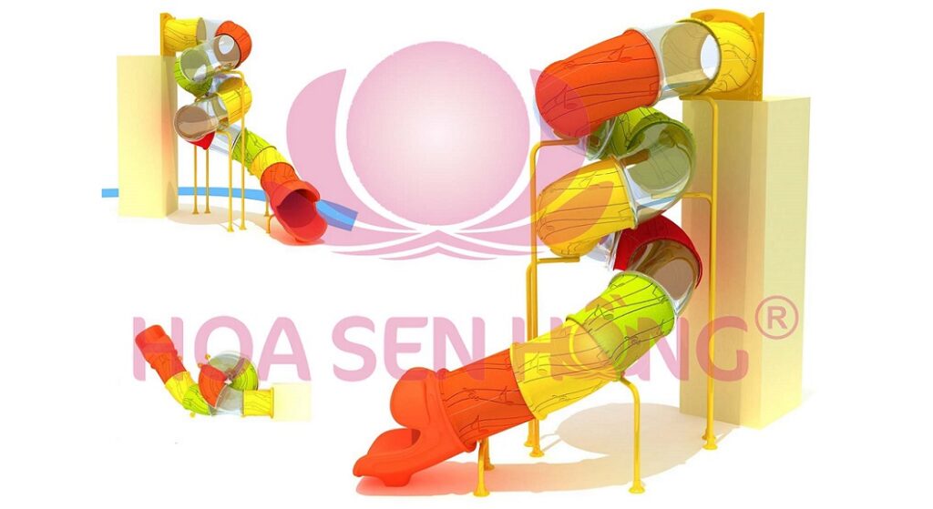 Các dạng cầu trượt trong sân chơi trẻ em trong nhà Các dạng cầu trượt trong sân chơi trẻ em trong nhà