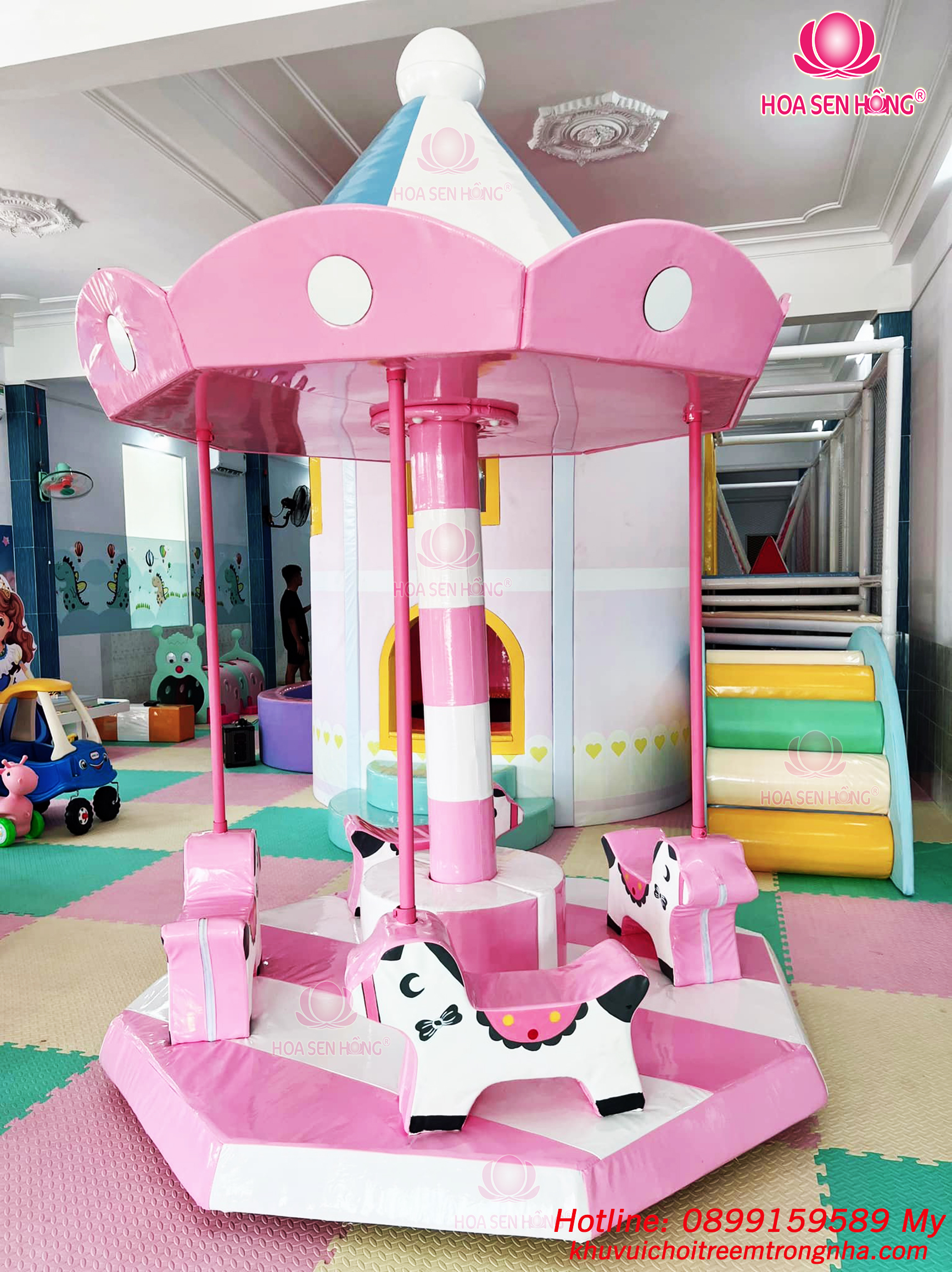 mở khu vui chơi trẻ em