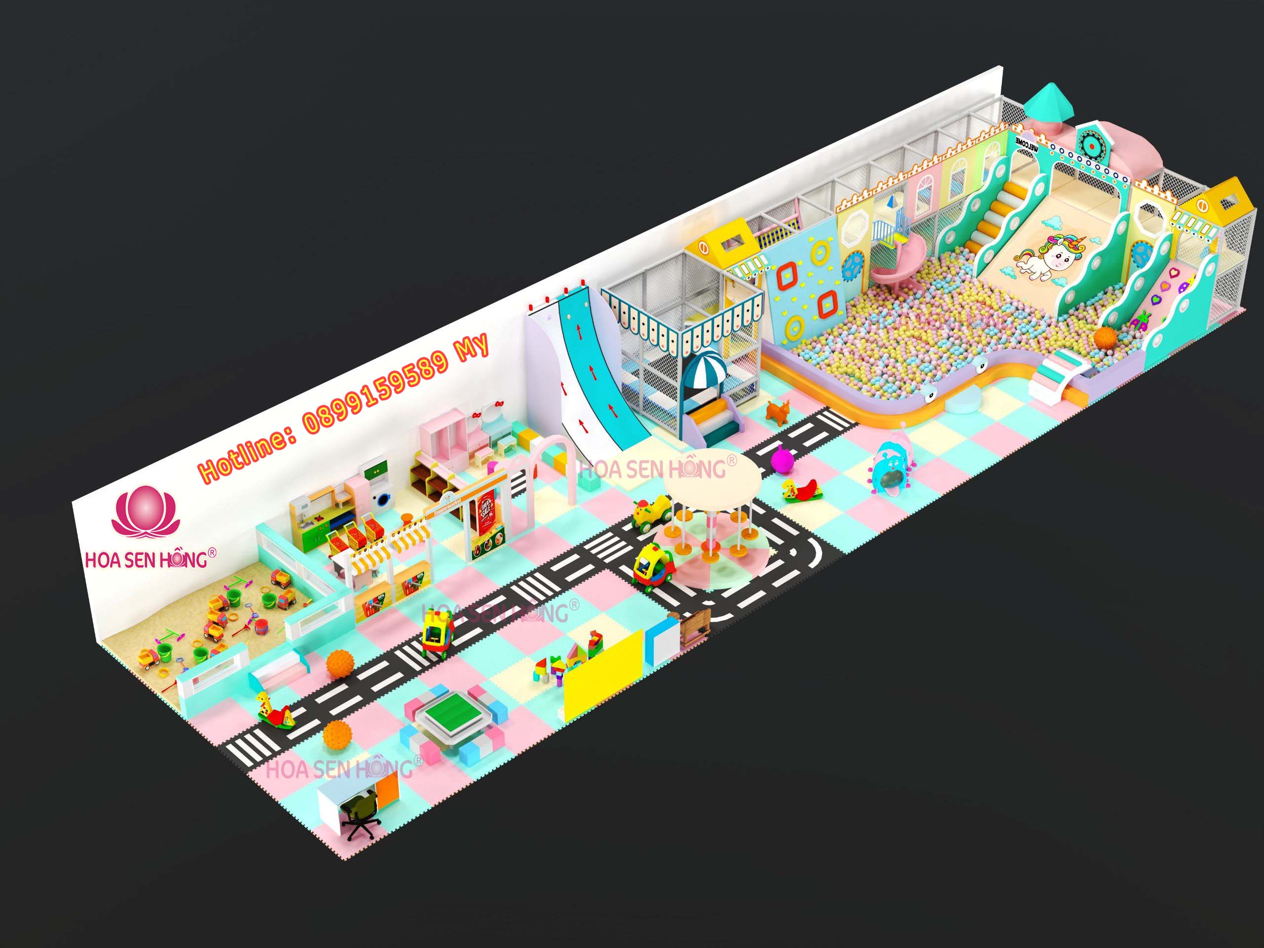 Phần mềm cho khu vui chơi