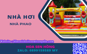 Nhà Hơi, Nhà Phao – Lựa Chọn Hoàn Hảo Cho Khu Vui Chơi Trẻ Em