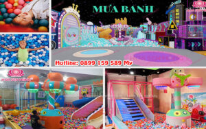 Máy mưa banh đã trở thành điểm nhấn độc đáo - lựa chọn hoàn hảo để tạo nên một khu vui chơi đầy màu sắc và niềm vui!