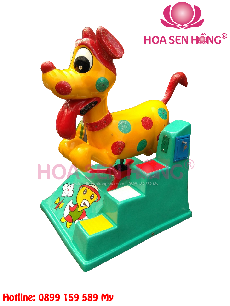 Thú nhún điện sản xuất Thú nhún điện cho khu vui chơi