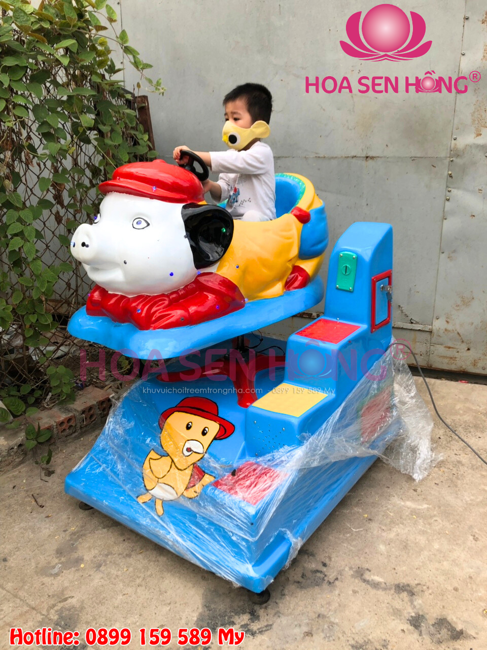 Thú nhún điện sản xuất Thú nhún điện cho khu vui chơi