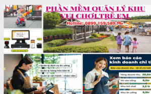 Top phần mềm quản lý khu vui chơi trẻ em tốt nhất hiện nay, giúp tối ưu hóa vận hành, theo dõi khách hàng và nâng cao trải nghiệm dịch vụ.