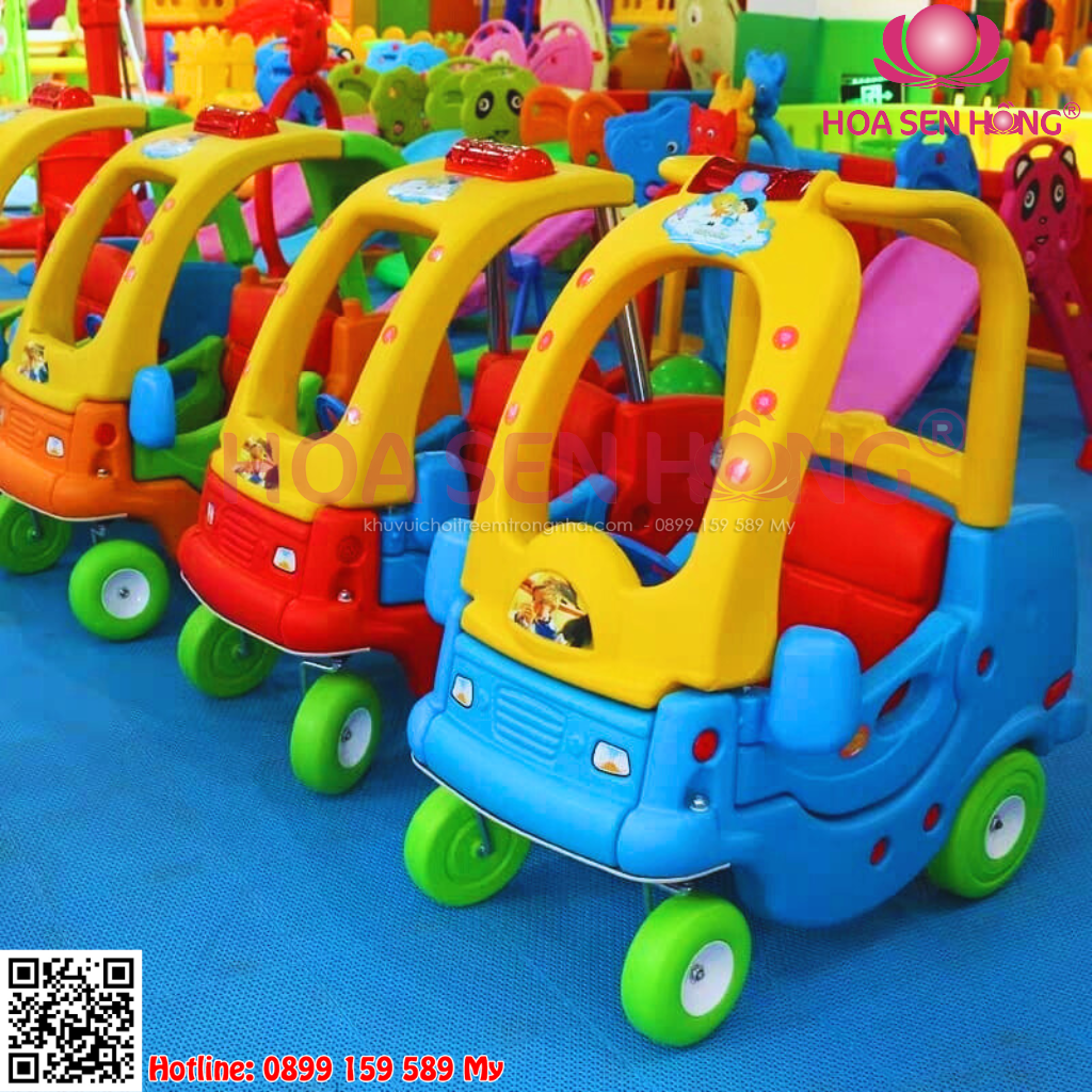 xe chòi chân cho khu vui chơi