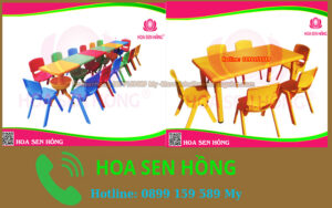 Bàn ghế không chỉ là những vật dụng cơ bản mà còn đóng vai trò quan trọng trong việc đảm bảo an toàn, phát huy tính sáng tạo của trẻ nhỏ