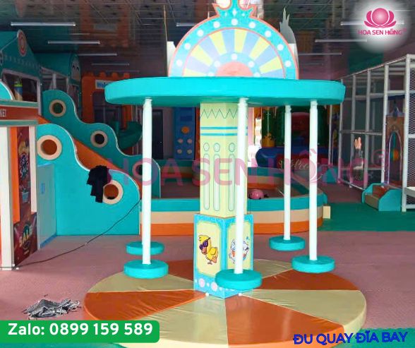 Đu quay trong nhà không chỉ mang lại niềm vui cho trẻ mà còn tăng giá trị cho khu vui chơi của bạn