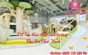 Ý tưởng khu vui chơi "xanh" không chỉ mang đến một không gian vui chơi an toàn, lành mạnh cho trẻ em mà còn góp phần xây dựng một hành tinh bền vững hơn