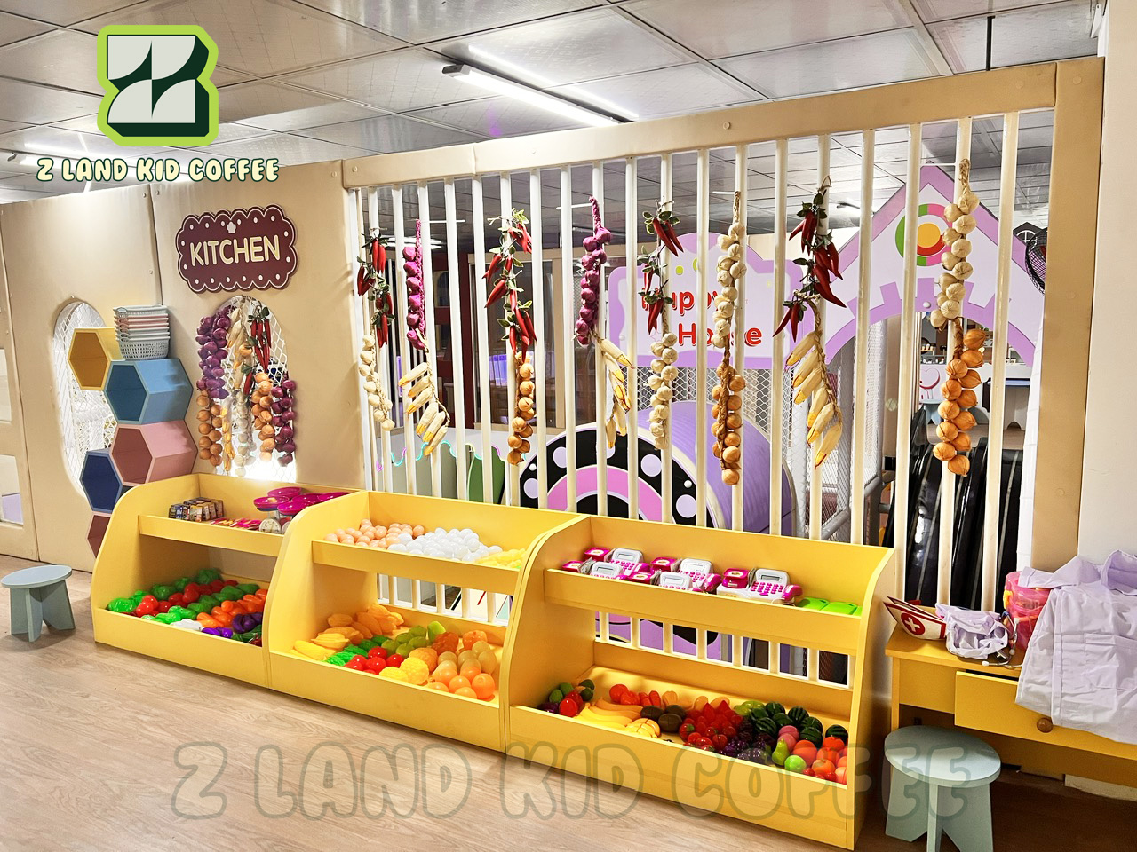 Zland Kids Coffee hướng đến việc tạo ra một không gian giải trí và giao lưu để tìm thấy niềm vui trong mỗi khoảnh khắc
