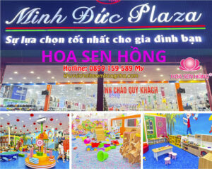 Khu vui chơi trẻ em minh đức kids – thiên đường giải trí cho trẻ em tại vĩnh long