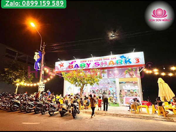 Khu vui chơi Baby Shark – Nơi ươm mầm hạnh phúc gia đình.