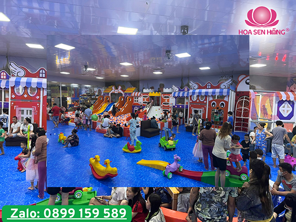 Khu vui chơi Khủng Long Nhí mang đến trải nghiệm vui chơi chất lượng cao, tận hưởng khoảng thời gian cuối tuần vui vẻ, tràn đầy năng lượng.