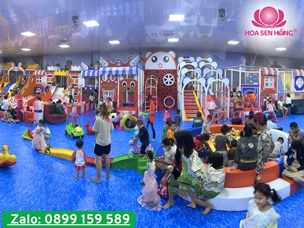 Khu vui chơi Khủng Long Nhí mang đến trải nghiệm vui chơi chất lượng cao, tận hưởng khoảng thời gian cuối tuần vui vẻ, tràn đầy năng lượng.