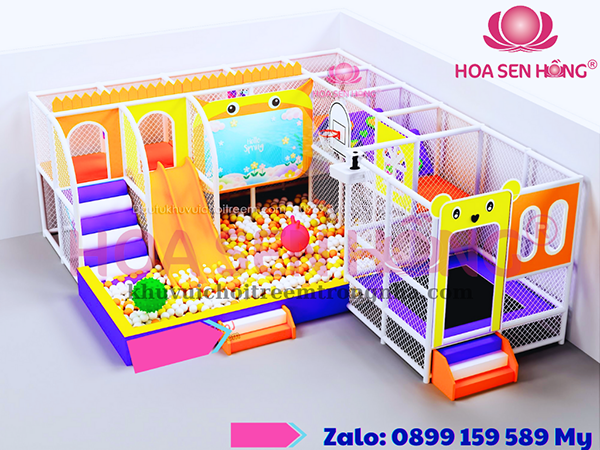 Thiết kế 3D nhà liên hoàn Thiết kế 3D nhà liên hoàn khu vui chơi Funny