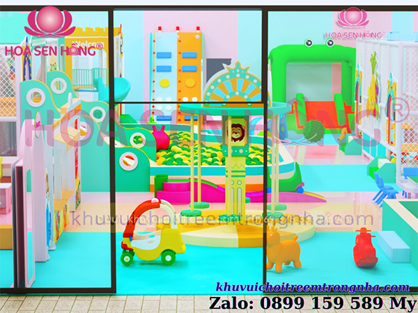 Thiết kế 3D khu vui chơi trẻ em SURI