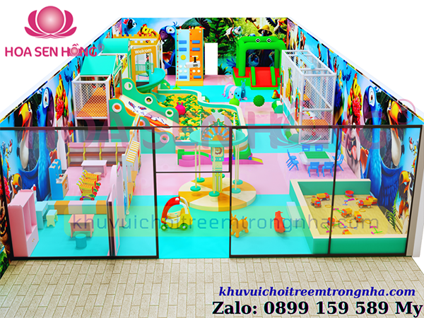 Thiết kế 3D khu vui chơi trẻ em SURI