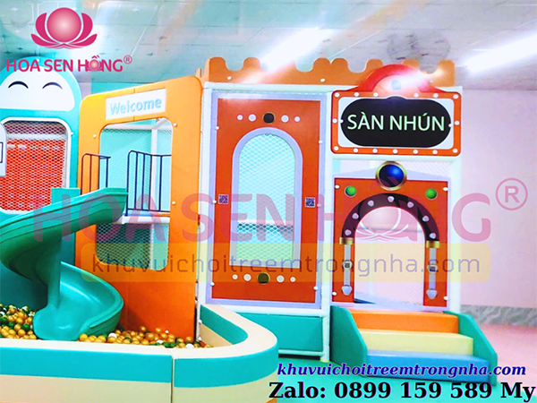 Sàn nhún cho khu vui chơi