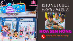 Khu vui chơi baby shark tại gò công, tiền giang