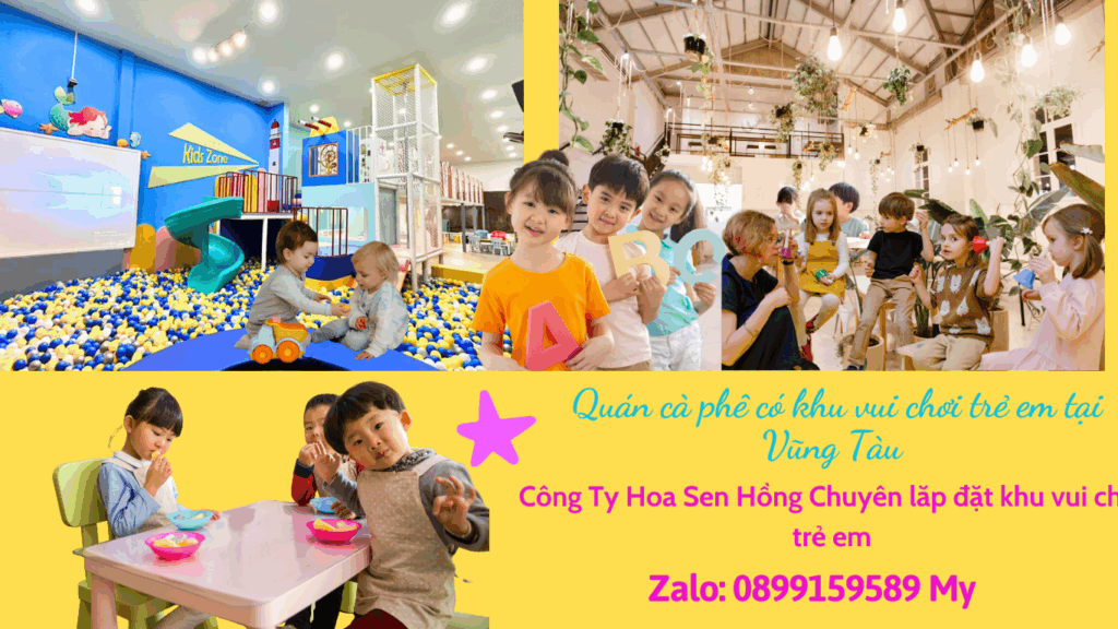 14 quán cà phê có khu vui chơi trẻ em tại Vũng Tàu