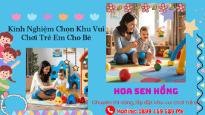 Khu Vui Chơi Trong Nhà – An Toàn, Tiện Lợi, Thời Tiết Không Còn Là Vấn Đề