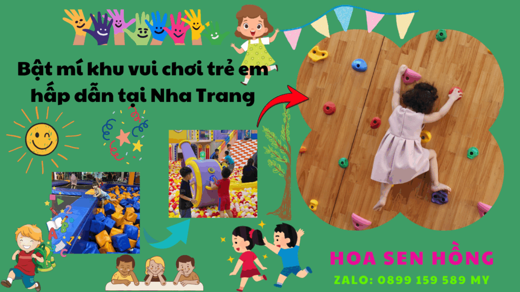 Khu vui chơi trẻ em hấp dẫn tại Nha Trang, Khánh Hòa