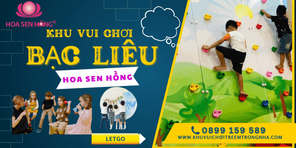 Khu vui chơi trẻ em siêu hot tại Bạc Liêu