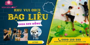 Khu vui chơi trẻ em siêu hot tại Bạc Liêu