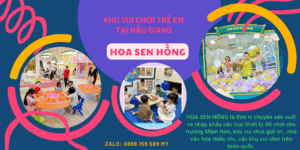 Khu vui chơi trẻ em tại Hậu Giang