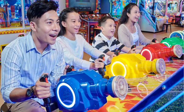 khu vui chơi tại cần thơ Timezone Lotte Mart