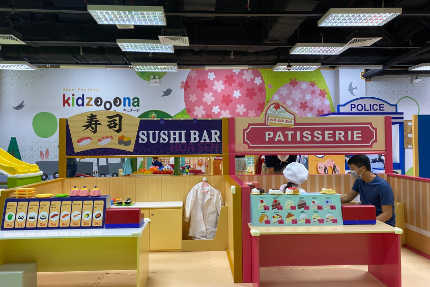 Siêu thị có khu vui chơi trẻ em tại Bình Dương