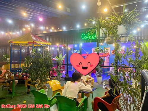 quán cà phê có khu vui chơi trẻ em Biên Hòa
