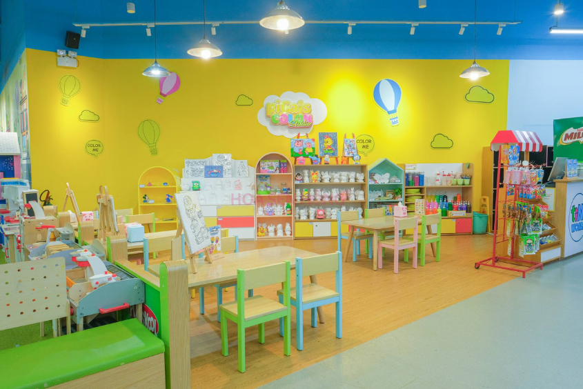 Khu vui chơi tại Siêu thị