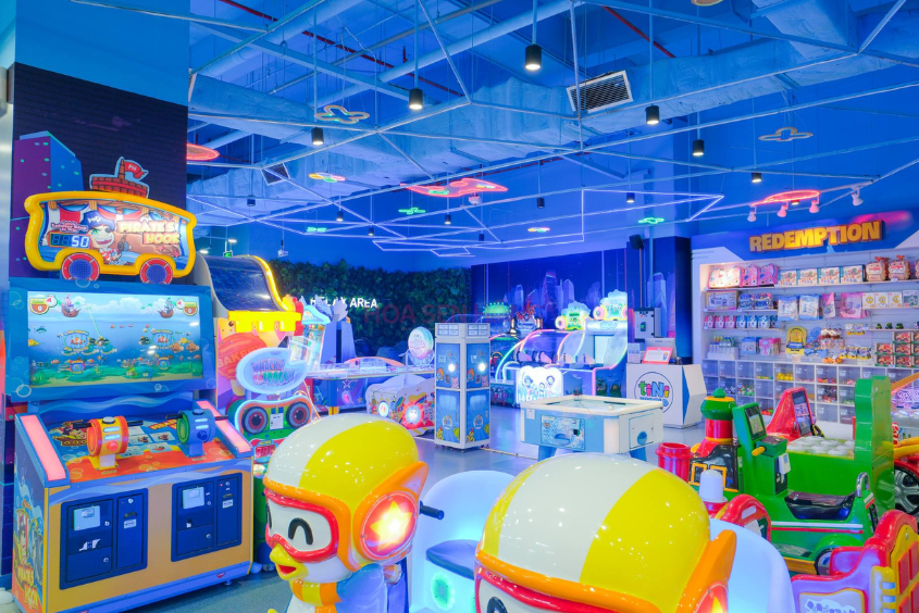 Khu vui chơi tại Siêu thị