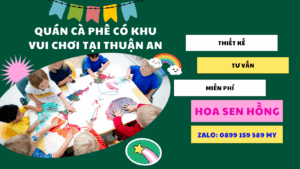 Quán cà phê có Khu vui chơi tại Thuận An, Bình Dương