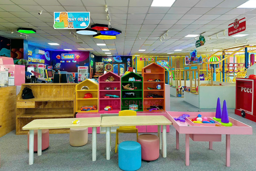 Khu vui chơi trẻ em tại Thủ Dầu Một